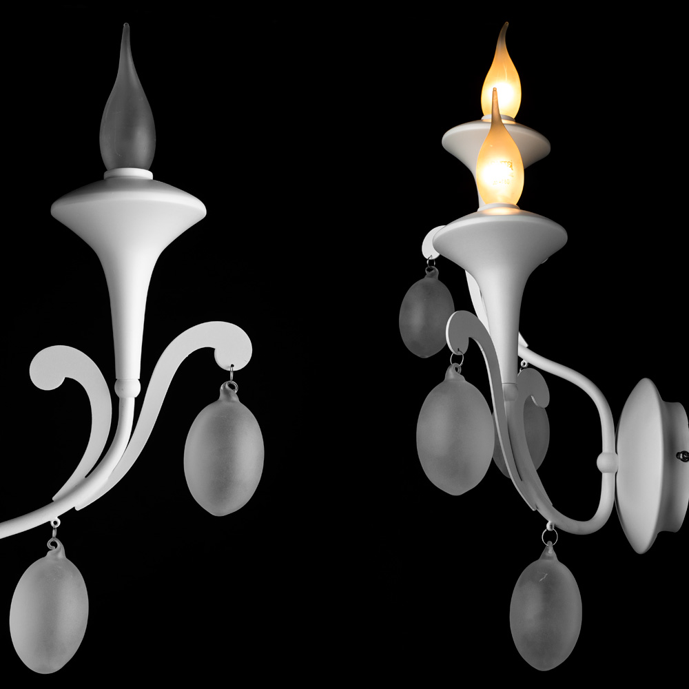 Настенное бра Arte Lamp MONTMARTRE A3239AP-2WH