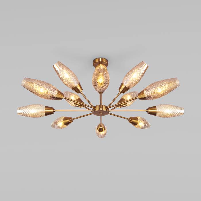 Потолочная люстра Eurosvet Thalia 60140/12 золото
