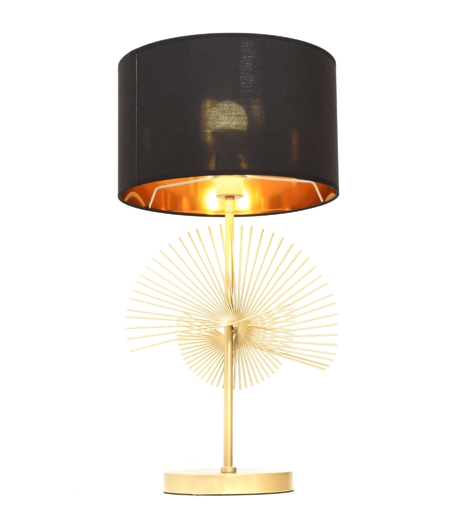Настольная лампа Lumina Deco Fonti LDT 5534 GD+BK Настольная лампа Lumina Deco Fonti LDT 5534 GD+BK