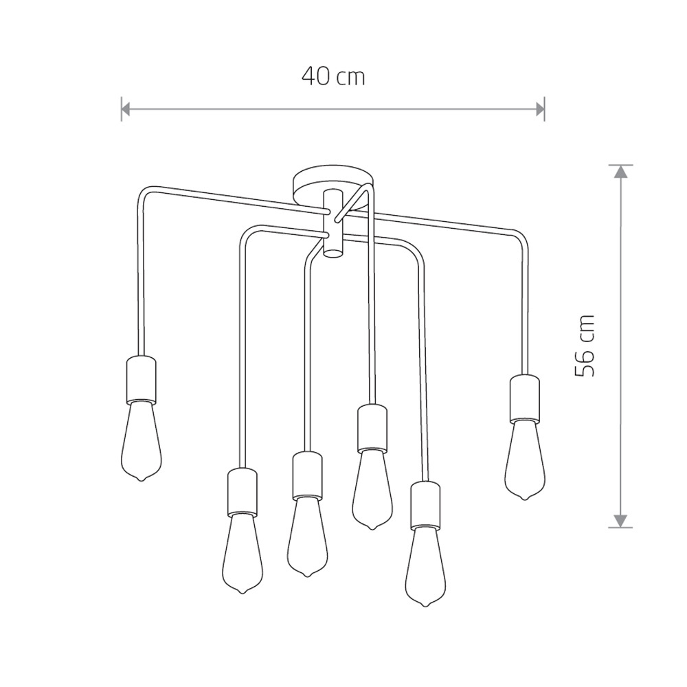 Светильник потолочный Nowodvorski Axis 9296
