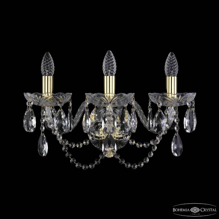 Настенное бра Bohemia 1402 1402B/3/195/XL/G