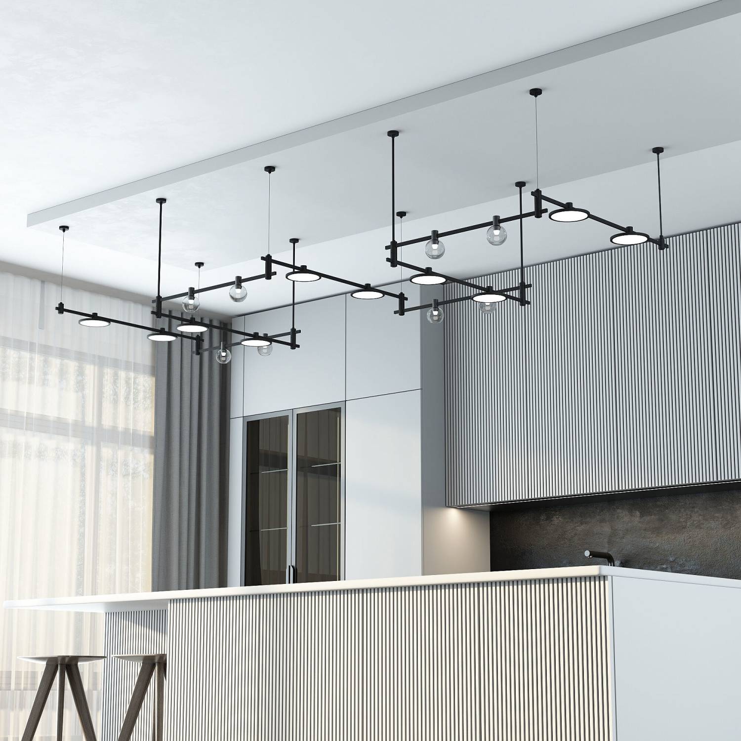 Elektrostandard Esthetic Magnetic Esthetic Magnetic Подвесной комплект с вводом питания 85154/00