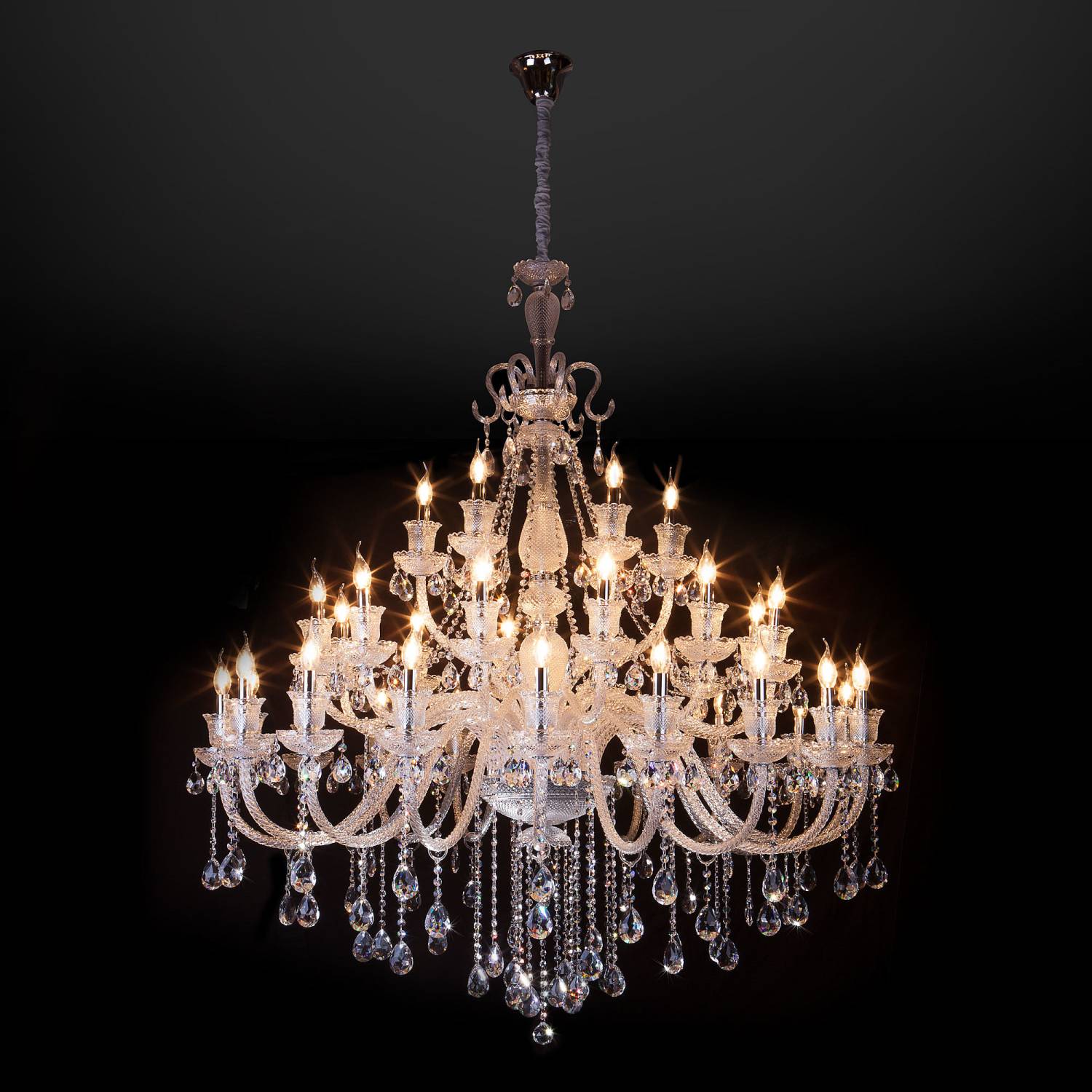 Подвесная хрустальная люстра Gabrielle Bogates 336 Strotskis