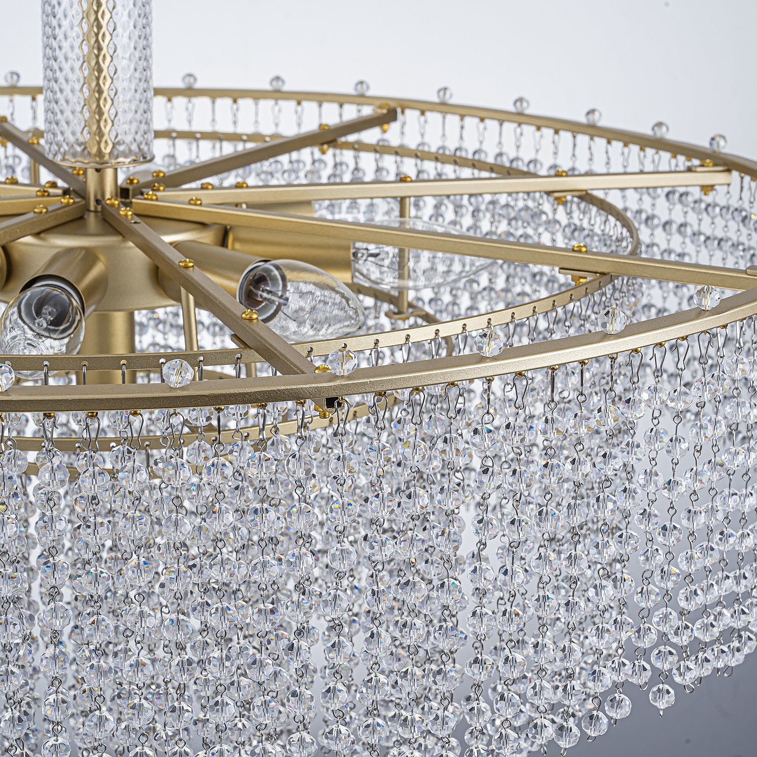 Люстра на штанге Favourite Fringe 4762-9P