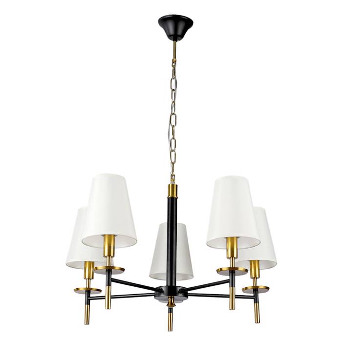 Подвесная люстра Arte Lamp Riccardo A4075LM-5BK Подвесная люстра Arte Lamp Riccardo A4075LM-5BK