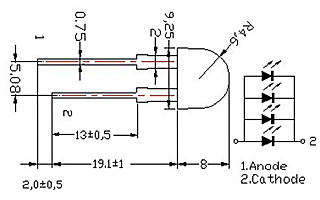 Светодиод Arlight 010794
