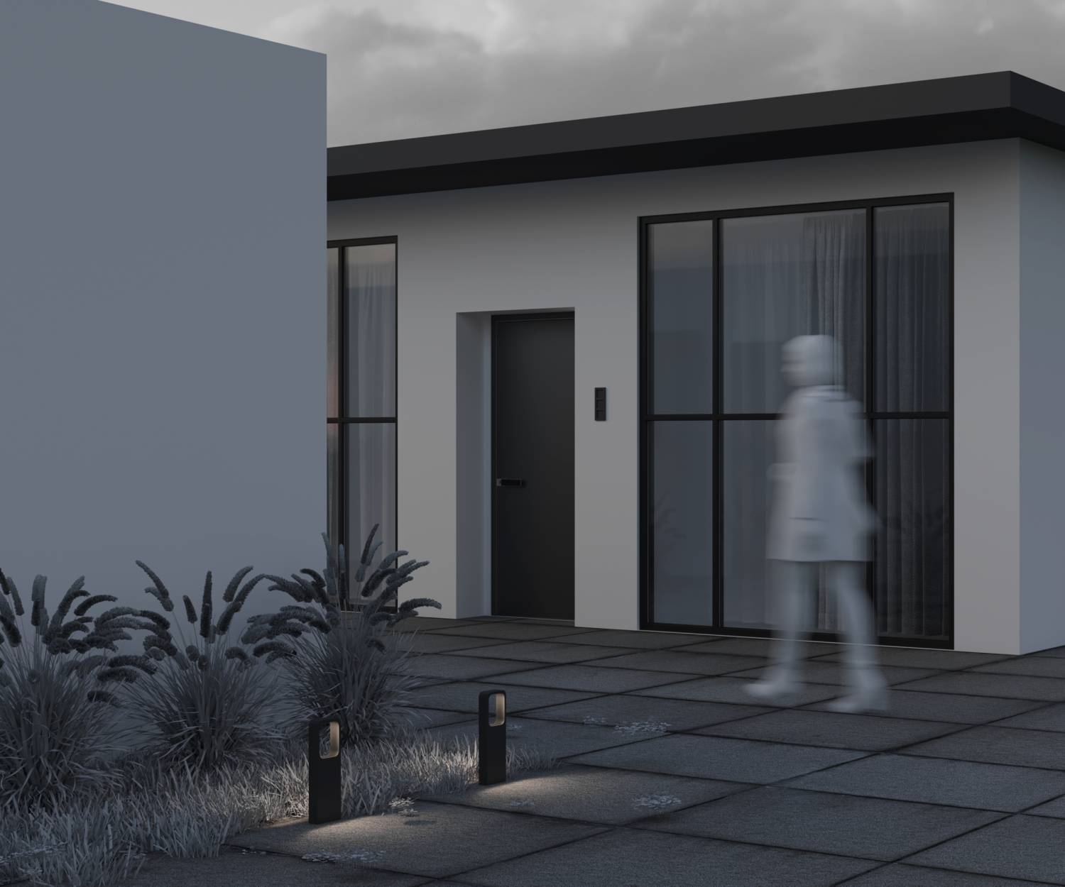 Уличный наземный светильник Maytoni Track O461FL-L7GF3K