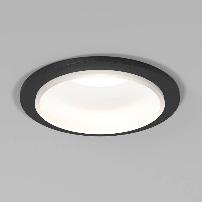 Встраиваемый светильник Elektrostandard Mils 25010/01 GU10 чёрный