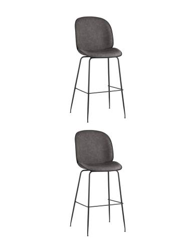 Комплект стульев Stool Group Beetle 9329C GREY X2