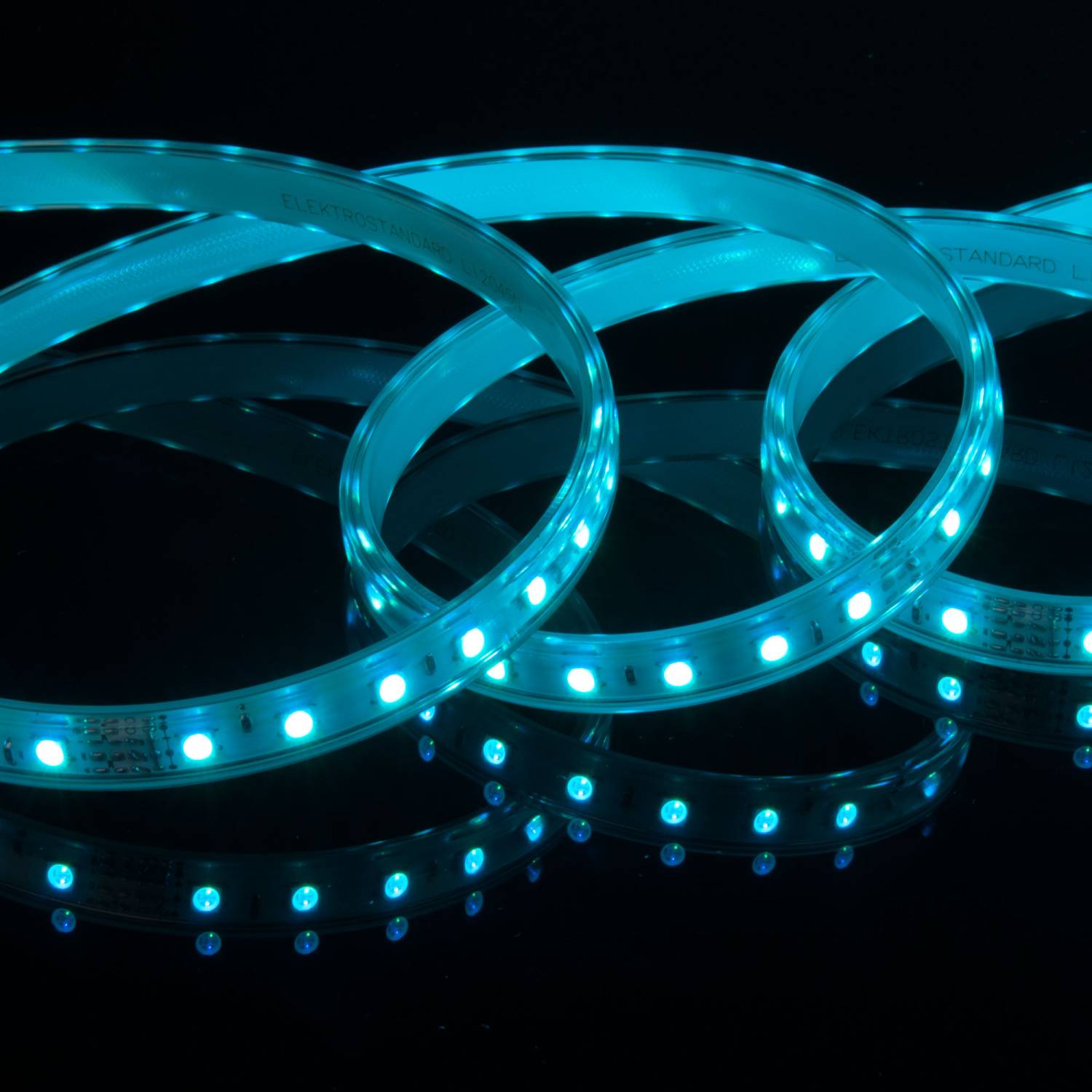 LED лента Elektrostandard LS002 220V RGB Лента светодиодная 220V 11W 60Led 5050 IP65 мульти, 50 м (LS002 220V RGB) a053641