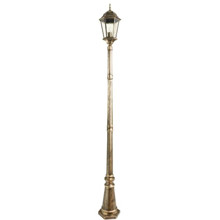 Столб фонарный уличный Arte Lamp GENOVA A1207PA-1BN