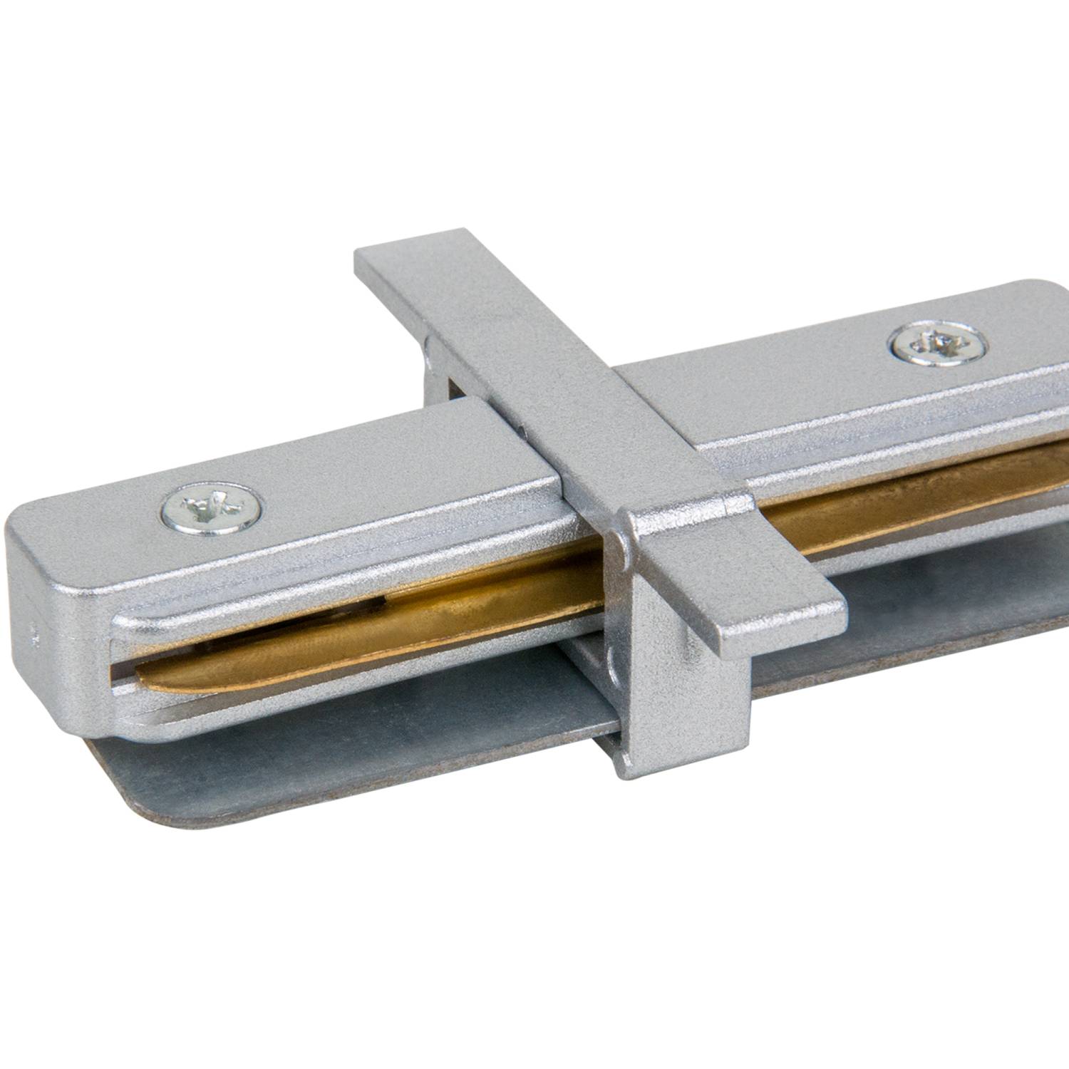 Коннектор прямой Elektrostandard Track Rail SL Recessed TRCM-1-I-CH/ Коннектор прямой для однофазного встраиваемого шинопровода (серебристый)