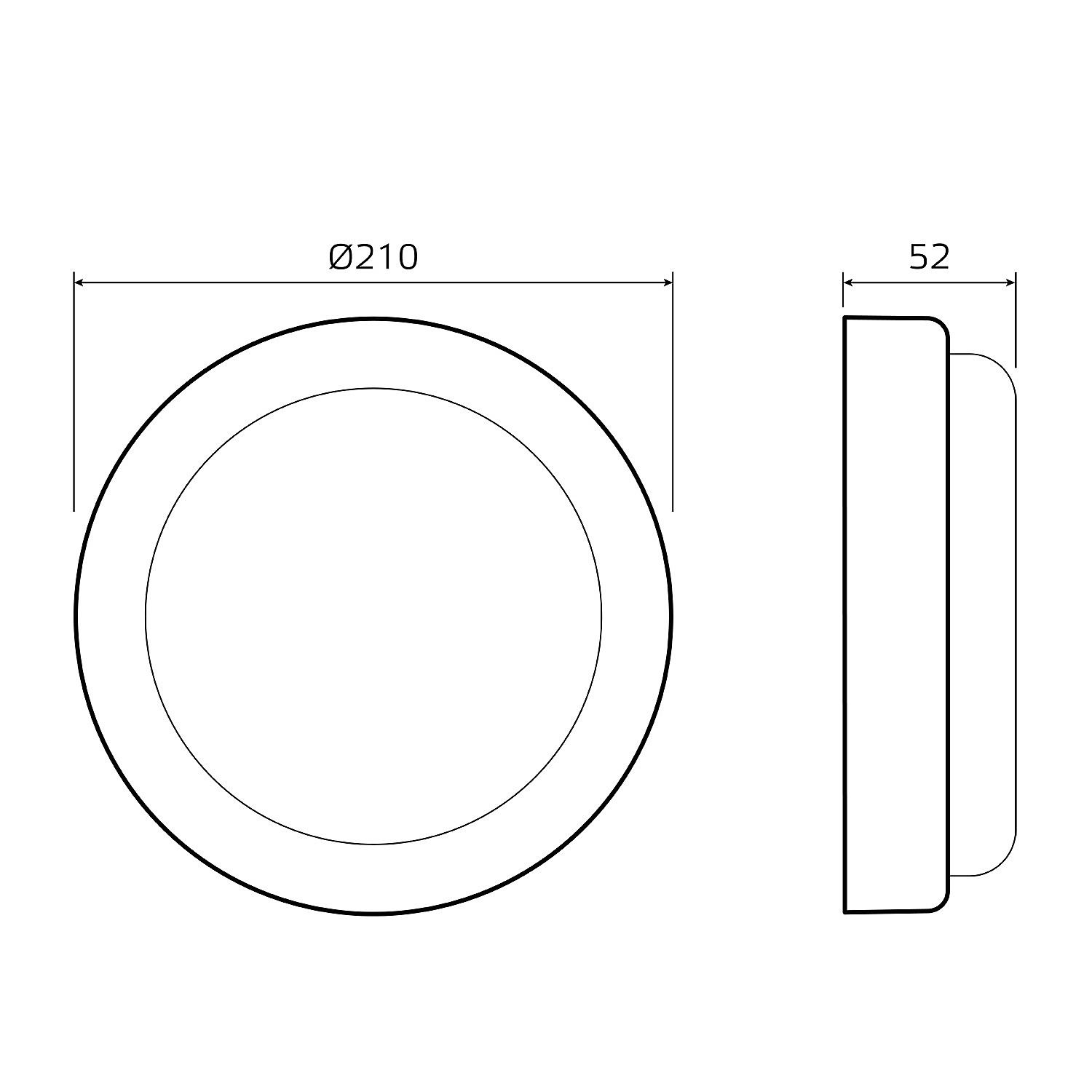 Светильник потолочный Gauss 126418230