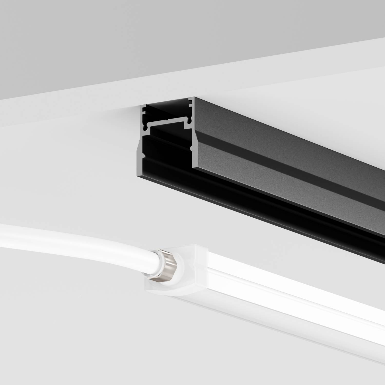 Уличный токоведущий светильник Line Elasity Maytoni Токоведущий светильник для уличной трековой системы Elasity IP O-TR001-LL-L20W3K Уличный токоведущий светильник Line Elasity Maytoni Токоведущий светильник для уличной трековой системы Elasity IP O-TR001-LL-L20W3K