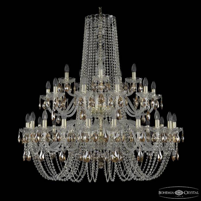 Подвесная хрустальная люстра 1402 Bohemia 1402/20+10+5/400/2d G K721