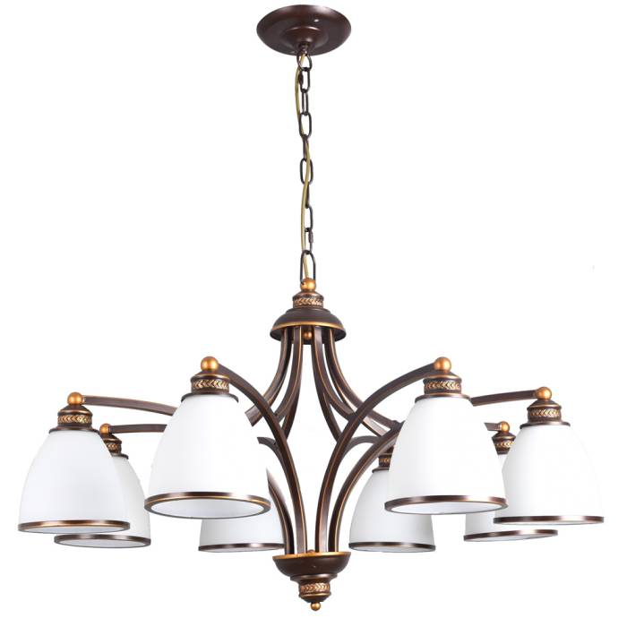 Подвесная люстра Arte Lamp Bonito A9518LM-8BA Подвесная люстра Arte Lamp Bonito A9518LM-8BA