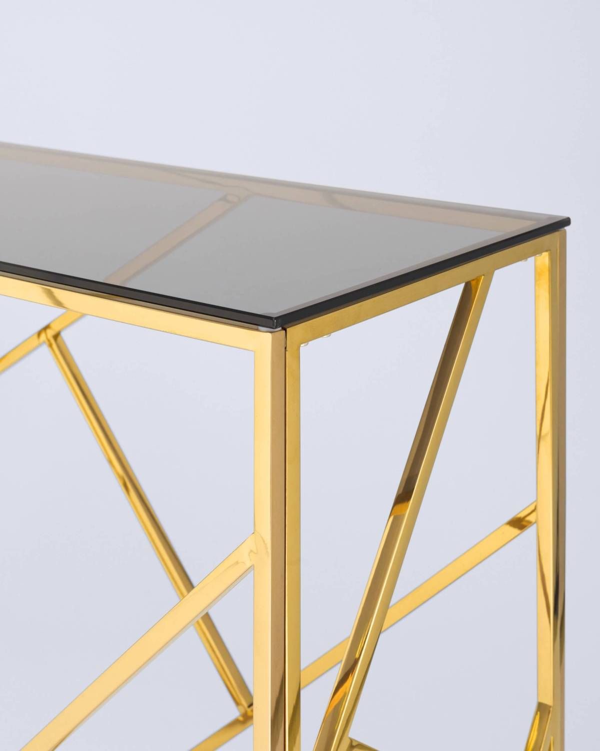 Консоль Stool Group Арт Деко ECST-015-TG-SK (120x40) Консоль Stool Group Арт Деко ECST-015-TG-SK (120x40)