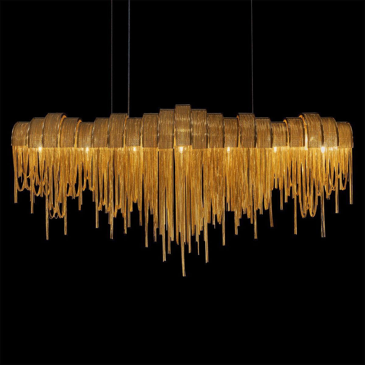 Подвесная люстра Loft It Volver 10404/1150L GD