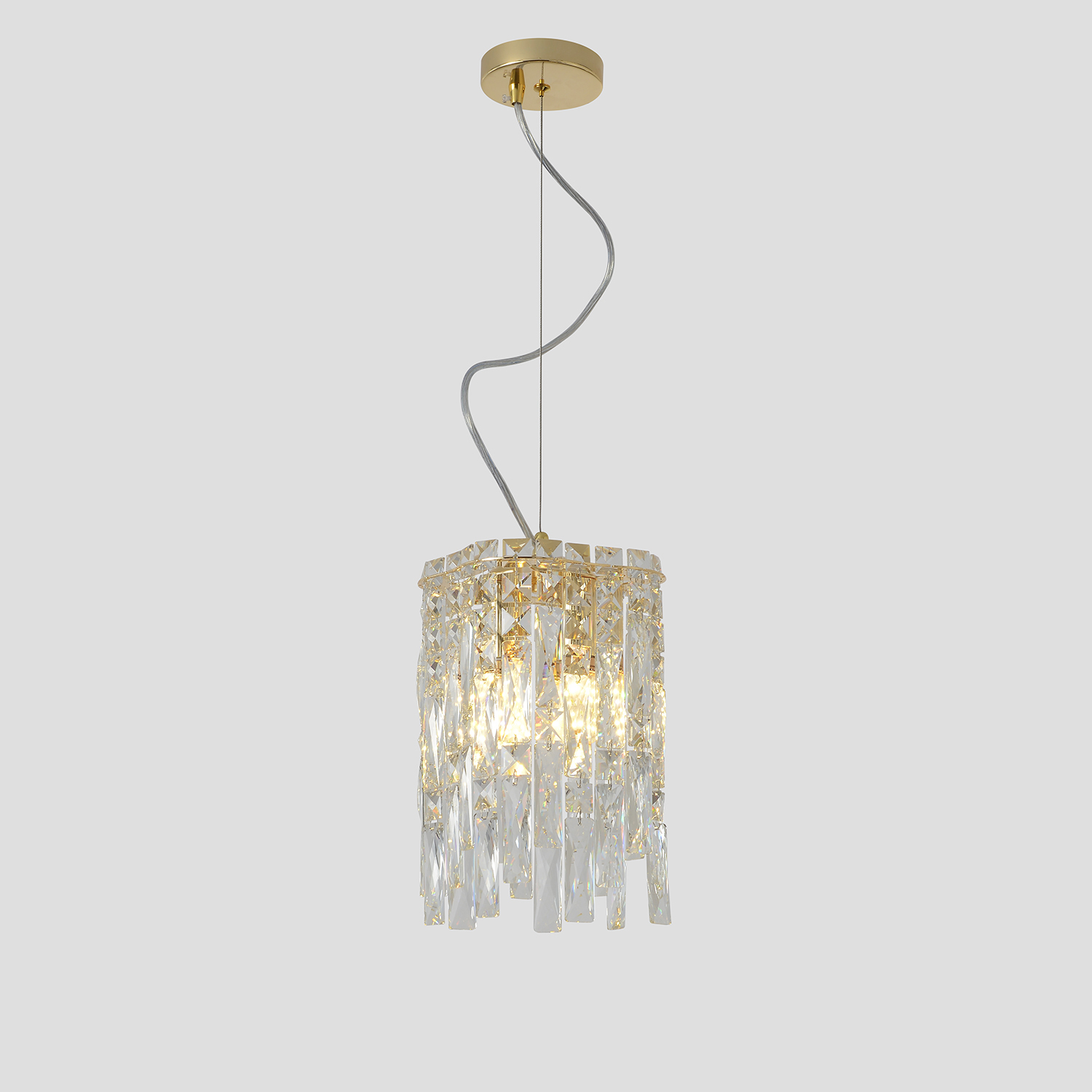Светильник подвесной Crystal Lux Abril ABRIL SP2 GOLD