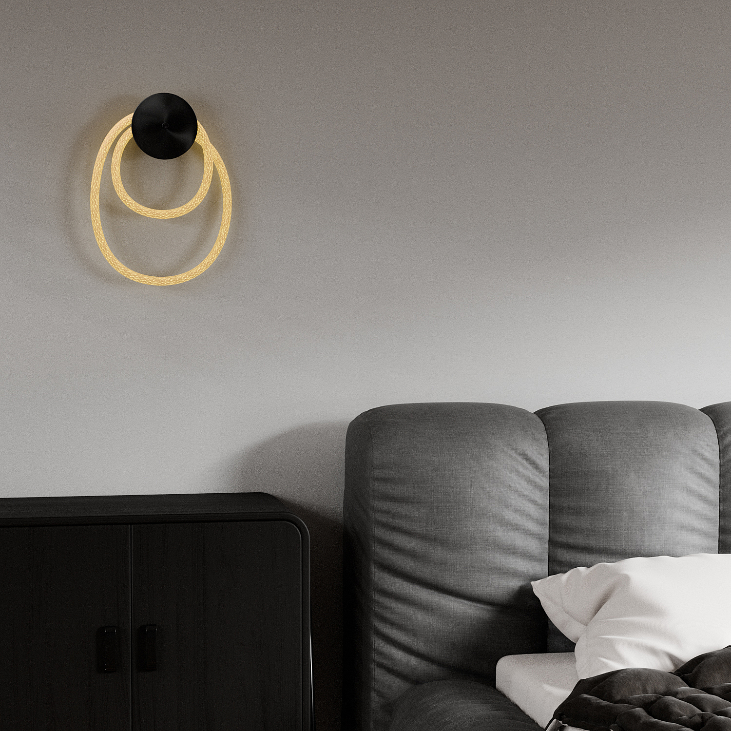 Настенный светильник LIGHTERA Tura LE103W-47BB STAINLESS