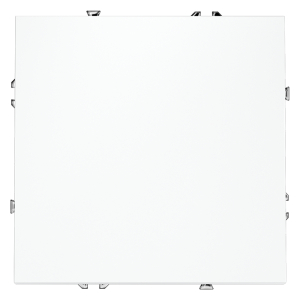 Перекрестный переключатель встраиваемый VOLTUM S70 одноклавишный 10А, (белый матовый) VLS010502