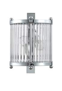 Настенное бра Crystal Lux Tadeo TADEO AP2 CHROME/TRANSPARENTE