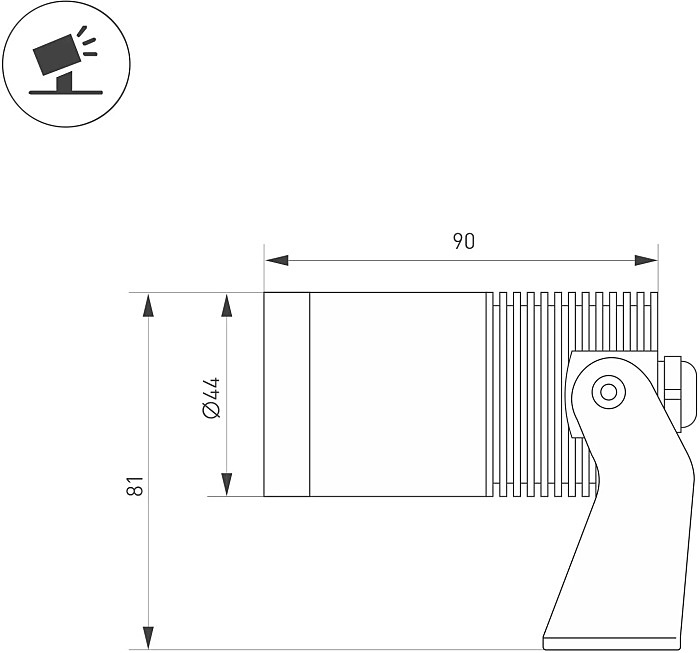 Прожектор уличный Arlight Ray 053634