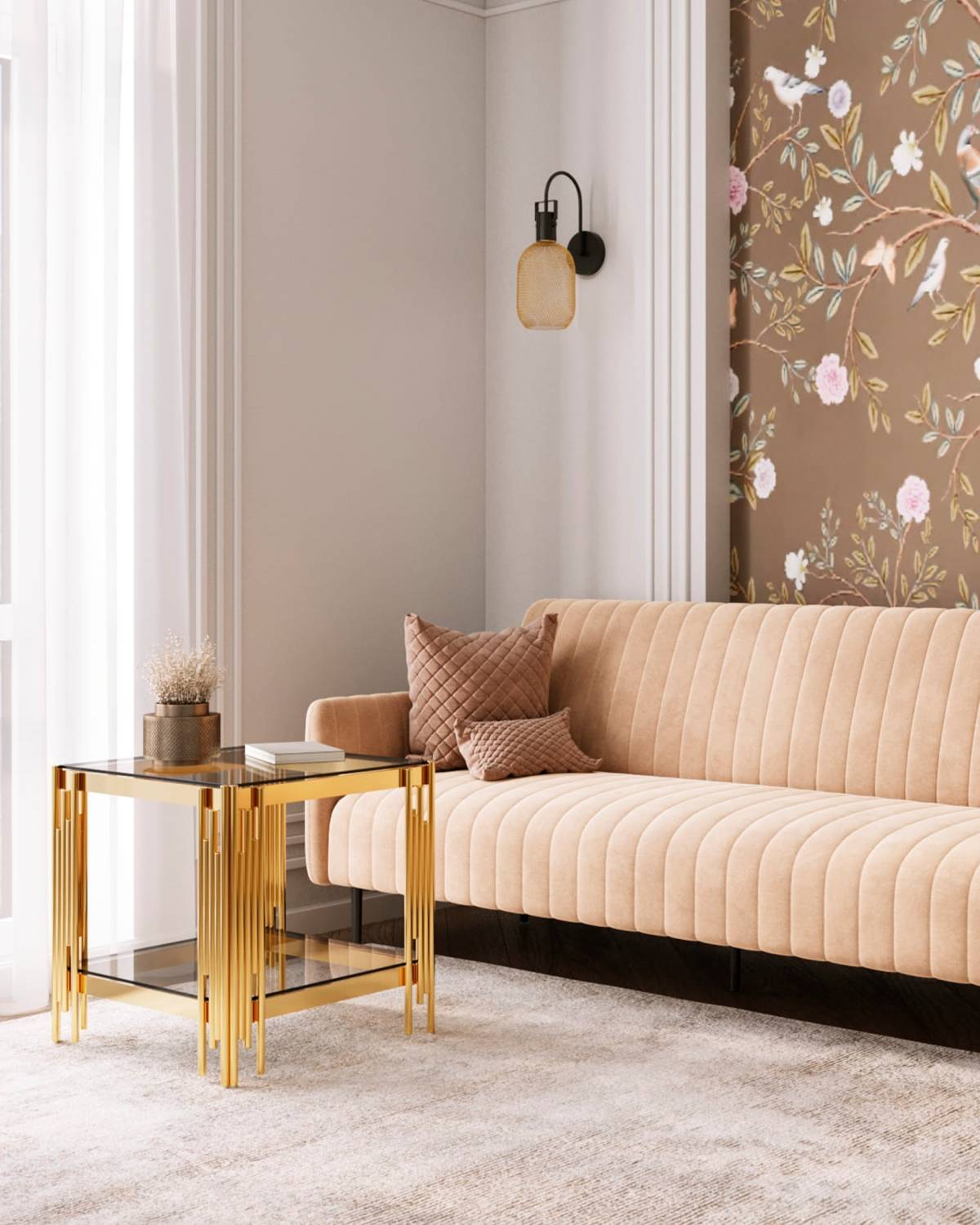 Журнальный стол Stool Group Гэтсби EET-027-TG-1