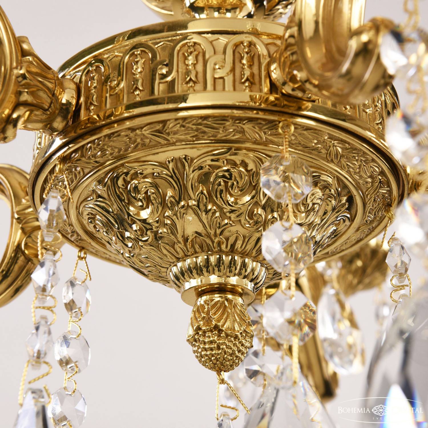 Подвесная хрустальная люстра 7201 Bohemia 72101/5/175 A G