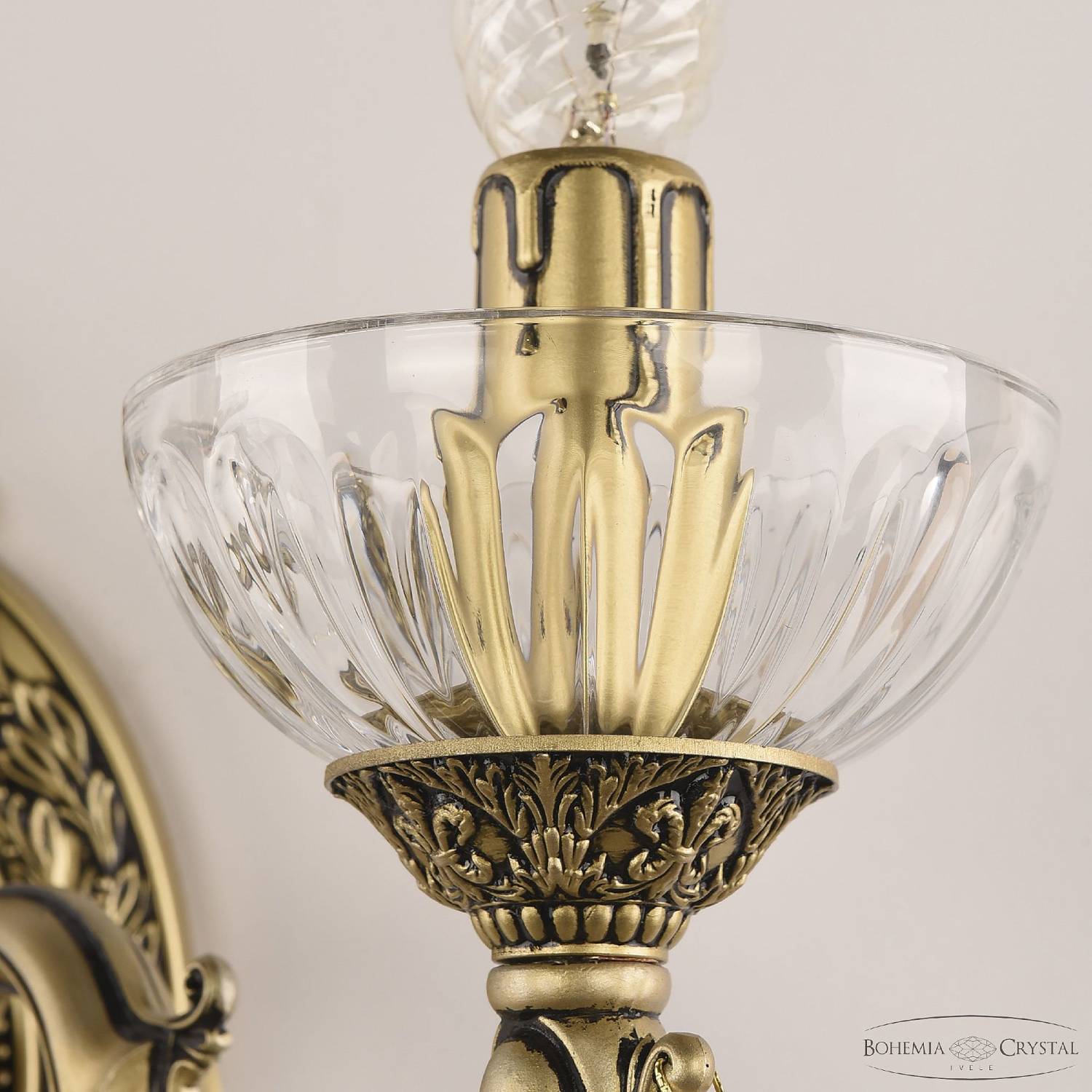 Настенное бра Bohemia AL7801 AL7801B10/2/175 B AGB P Clear/M-1H