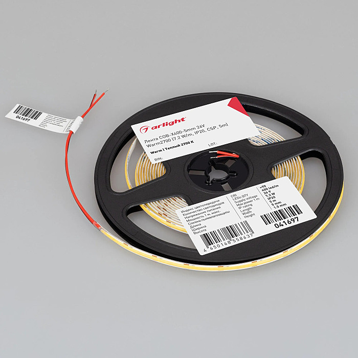 Светодиодная лента Arlight Cob Открытая 041697