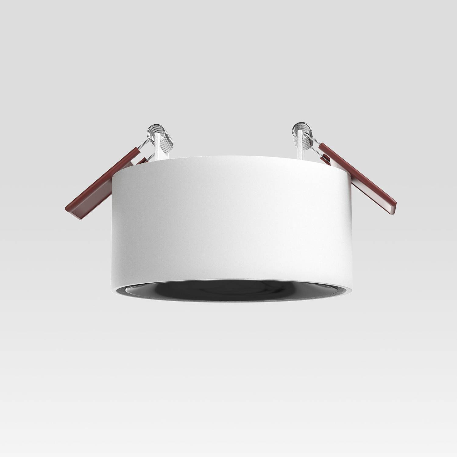 Встраиваемый светильник Elektrostandard Glam 25095/LED 10W 4000K белый/черный