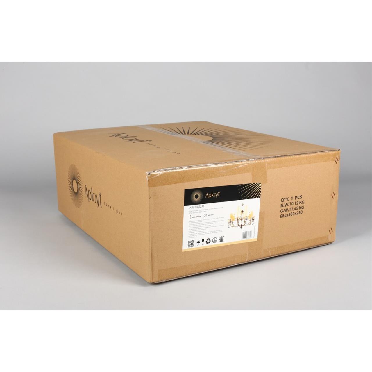 Подвесная люстра Aployt Patricia APL.716.13.15