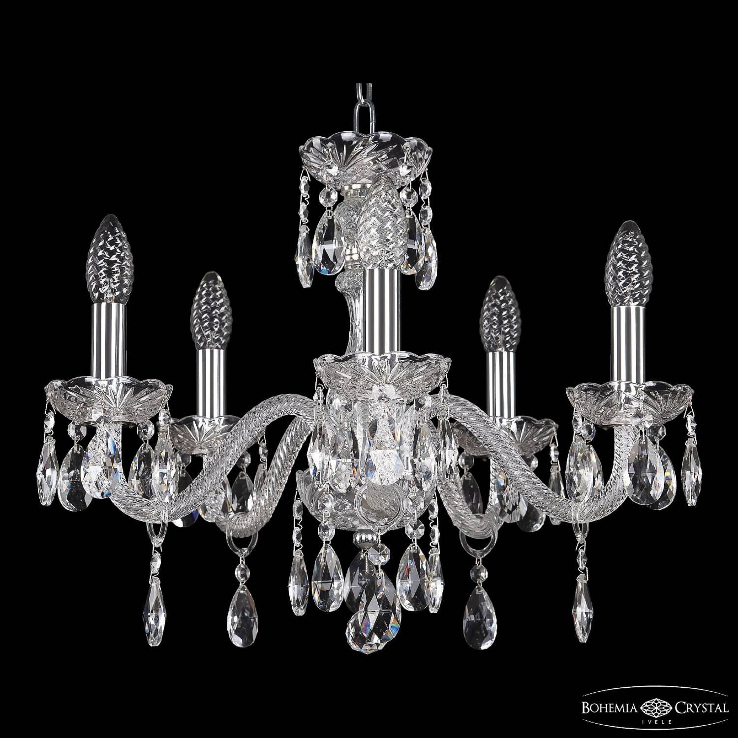 Подвесная люстра Bohemia 117 117/5/165 Ni