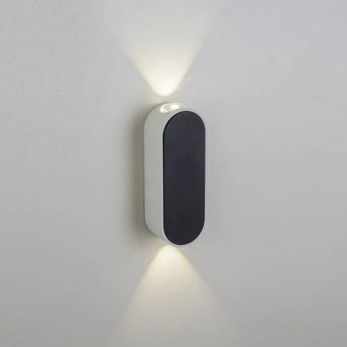 Уличный настенный светильник AM Group Am308 AM308-2X3 W WH+BK 4000K