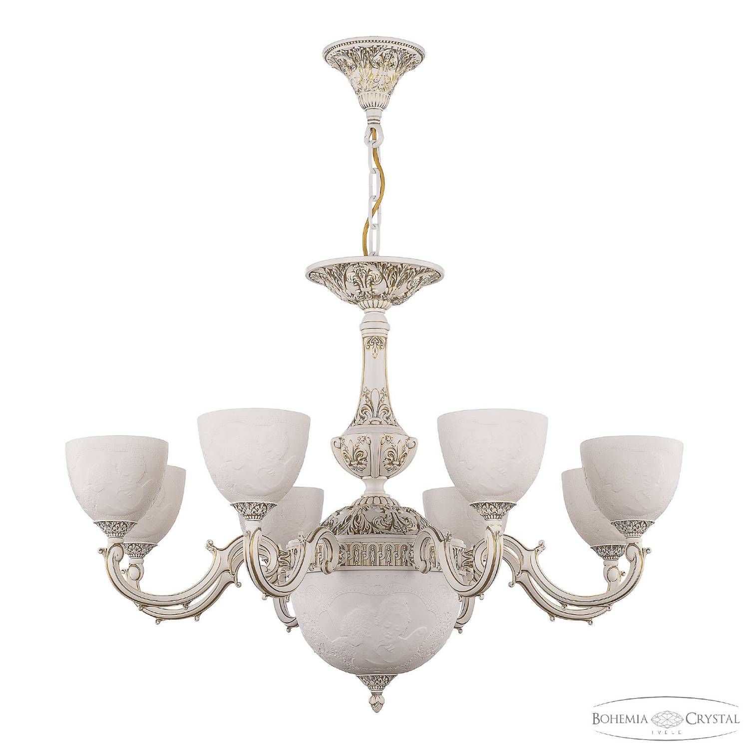 Подвесная люстра Bohemia AL7801 AL78101P/8/250 WMG P1 U Angel