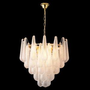 Подвесная люстра Crystal Lux Fontain FONTAIN SP10 GOLD