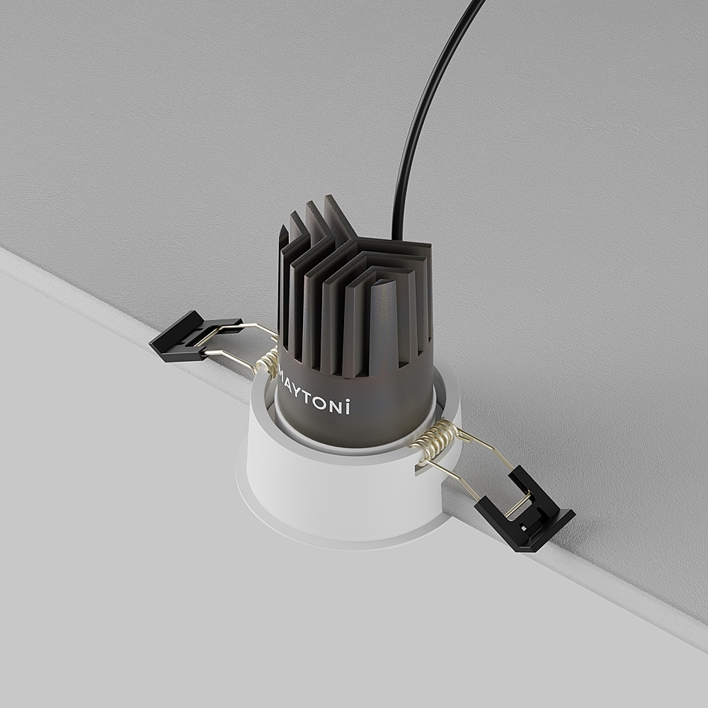 Встраиваемый светильник Maytoni Dip DL123-10W-4K-W