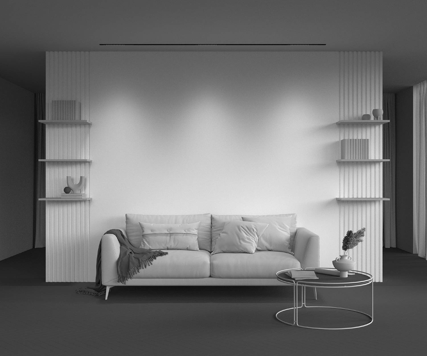 Трековый светильник Maytoni Points TR232-2-10W4K-B Трековый светильник Maytoni Points TR232-2-10W4K-B