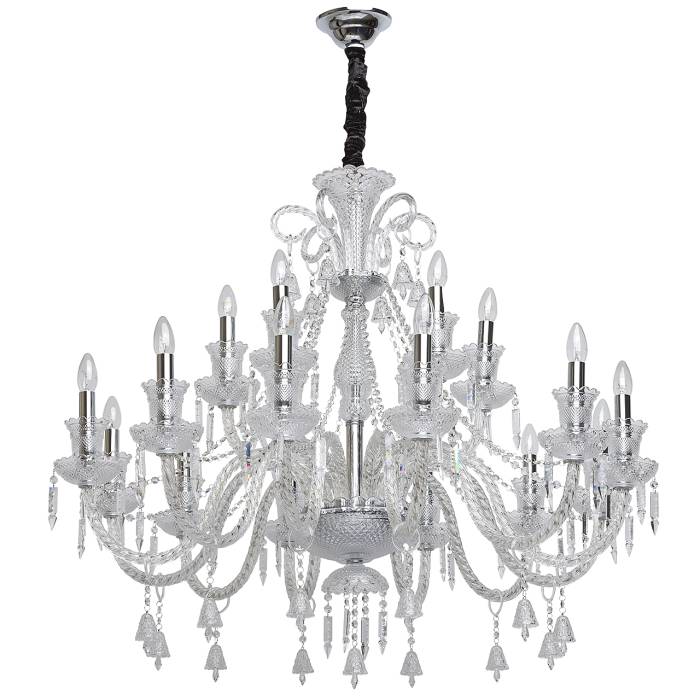 Подвесная хрустальная люстра Барселона Chiaro 313012418