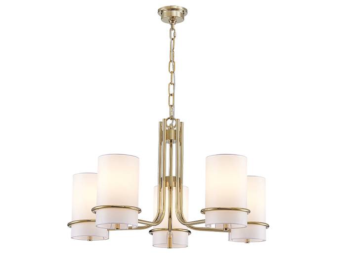 Подвесная люстра Newport Ivanna 4635/С gold