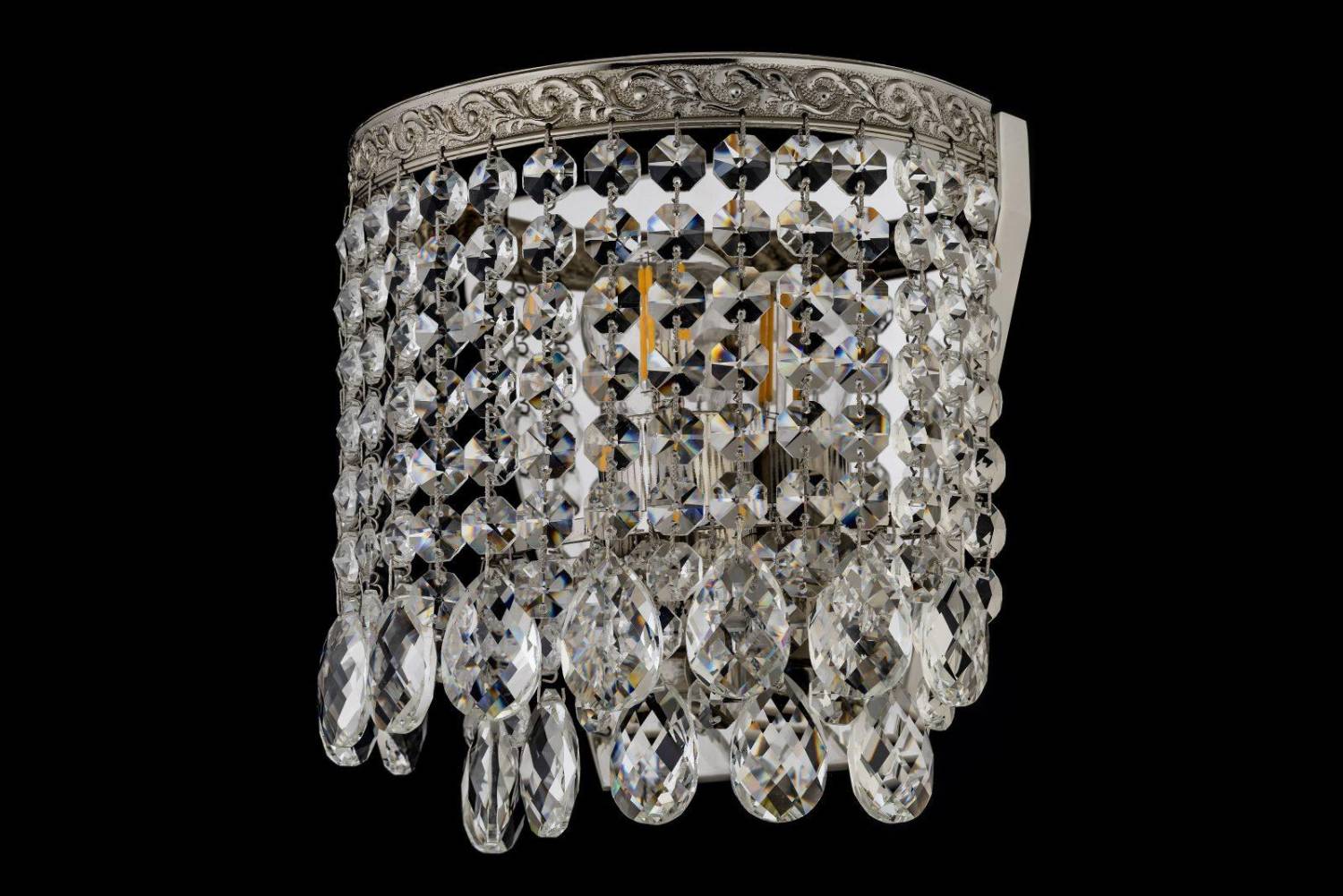 Настенное бра Arti Lampadari Castellana Nickel Castellana E 2.10.601 N