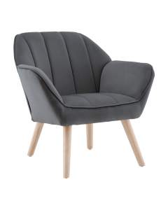 Кресло Stool Group Руди QH-2802K HLR-21 dark grey
