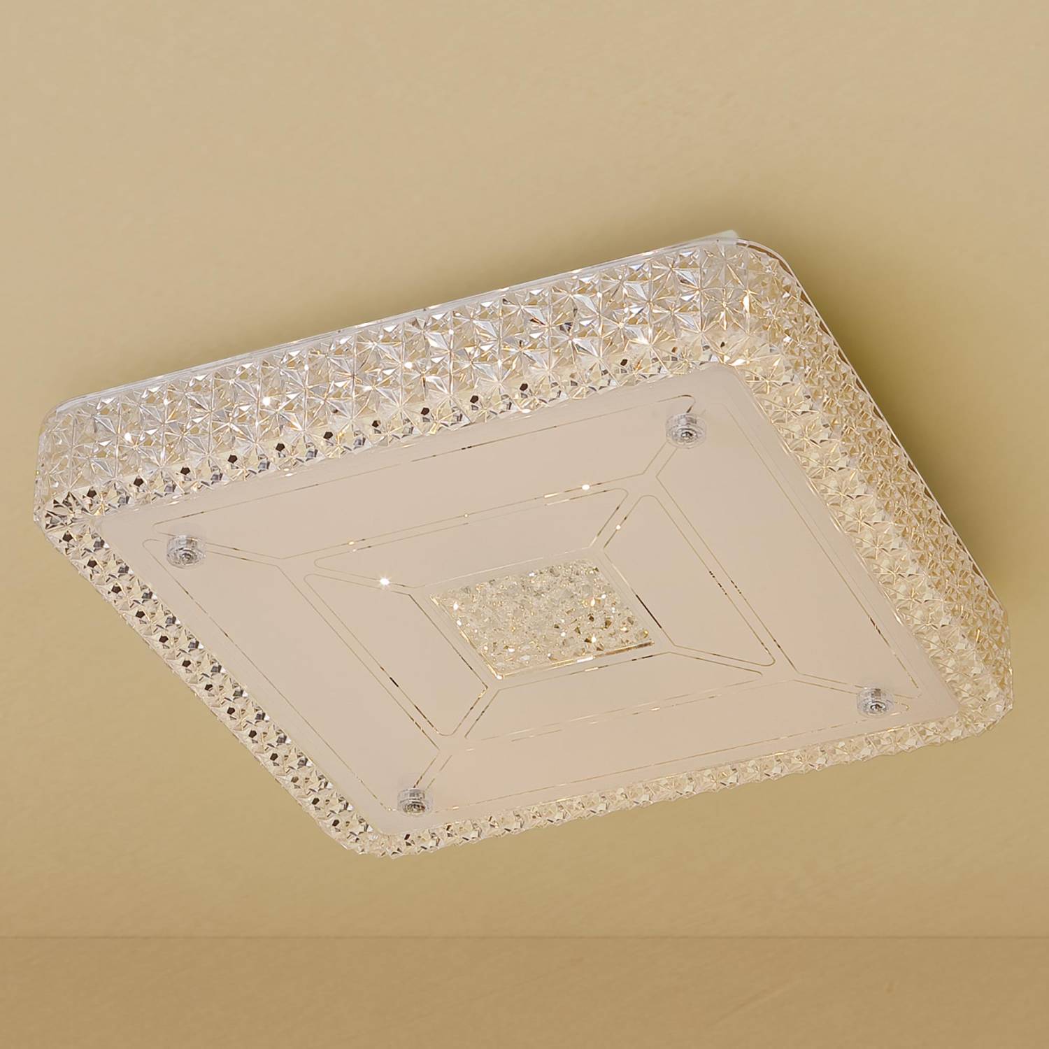 Потолочный светодиодный светильник Citilux Кристалино CL705221