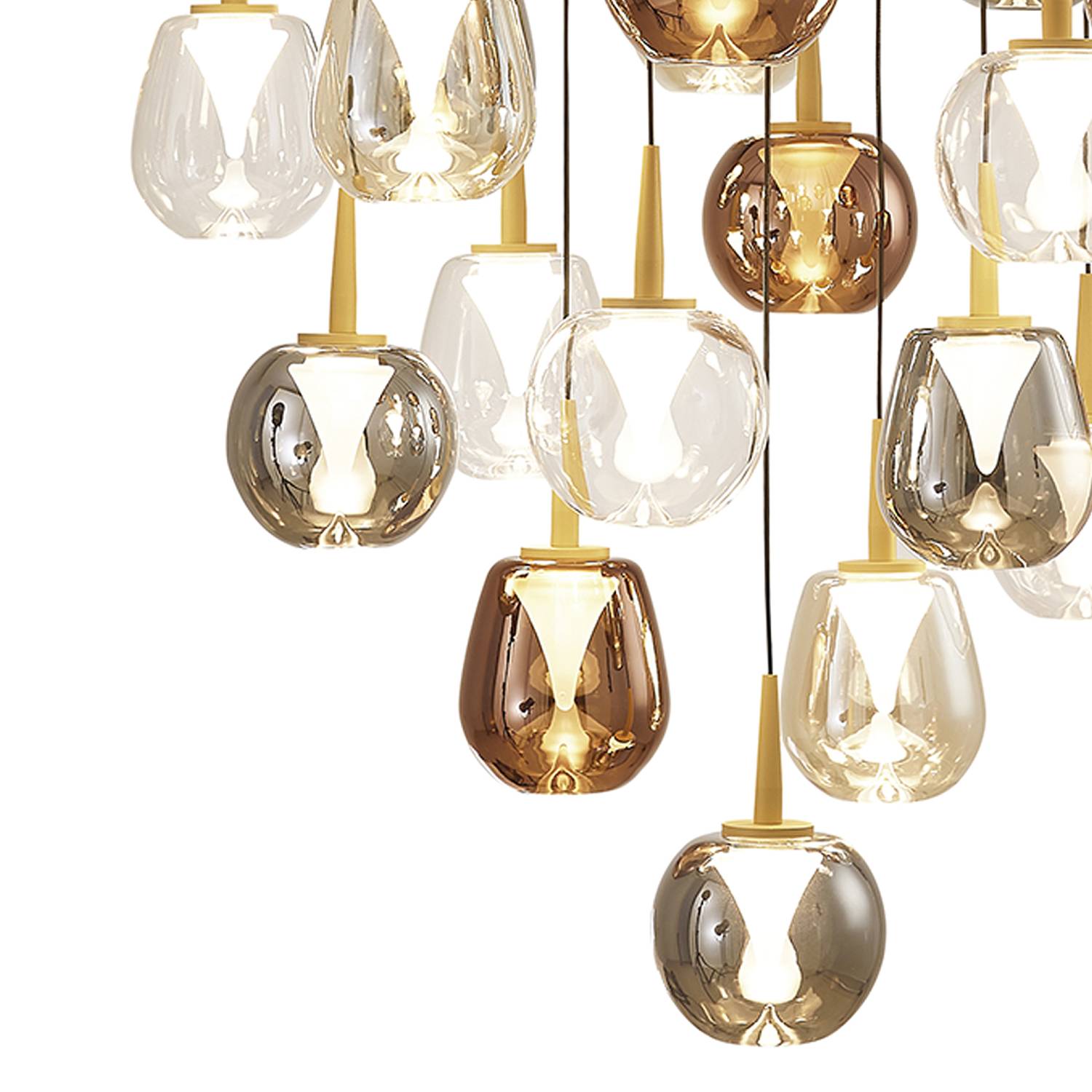 Подвесная люстра Mantra Andromeda 8937+24PL