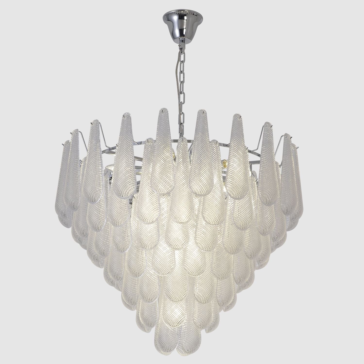 Подвесная люстра Crystal Lux Fontain FONTAIN SP18 CHROME