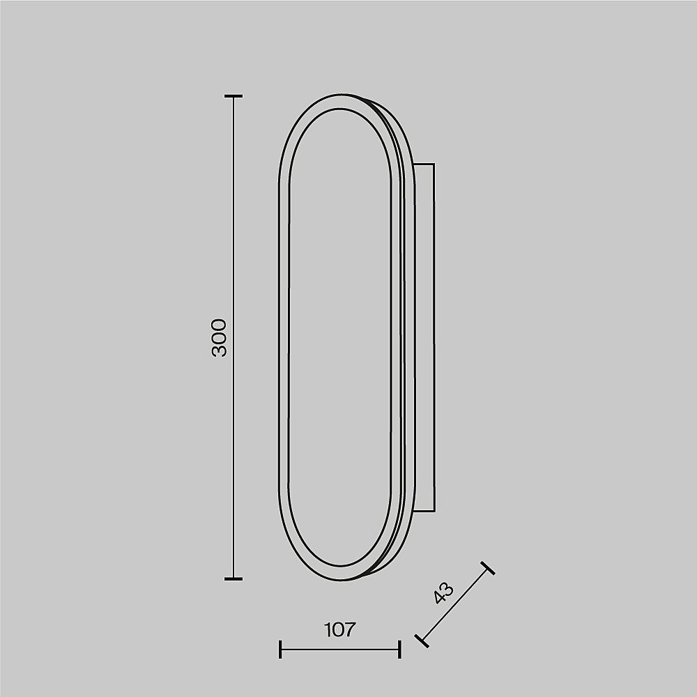 Настенный светильник Maytoni Perlamour MOD429WL-L15BSK