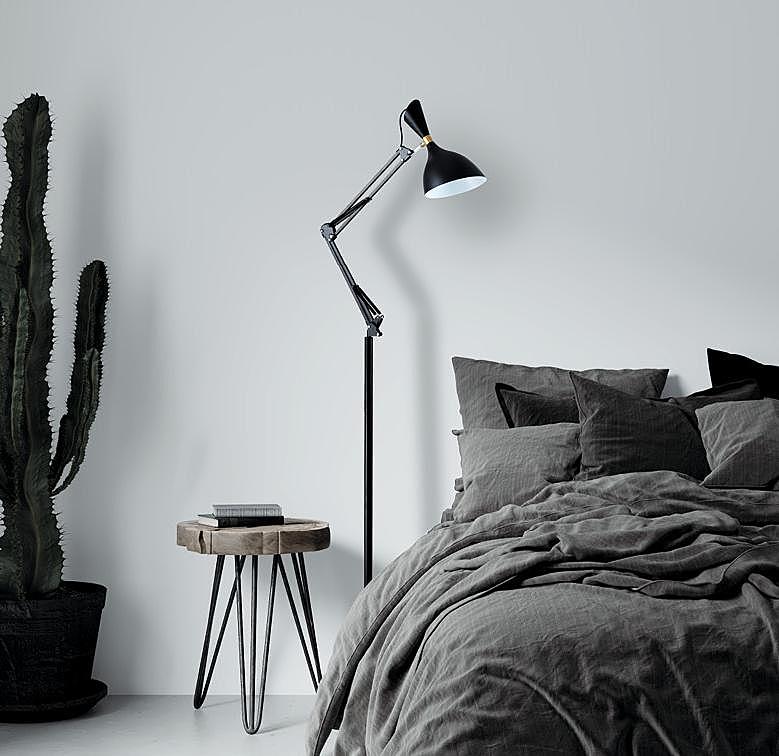 Торшер Gerhort G51168 G51168/1F BK BK