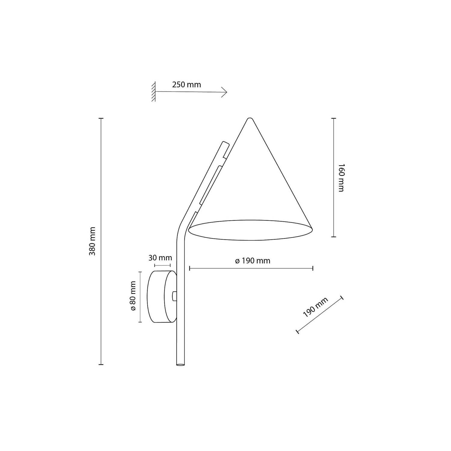Настенное бра TK Lighting Cono 11087 CONO BRICK