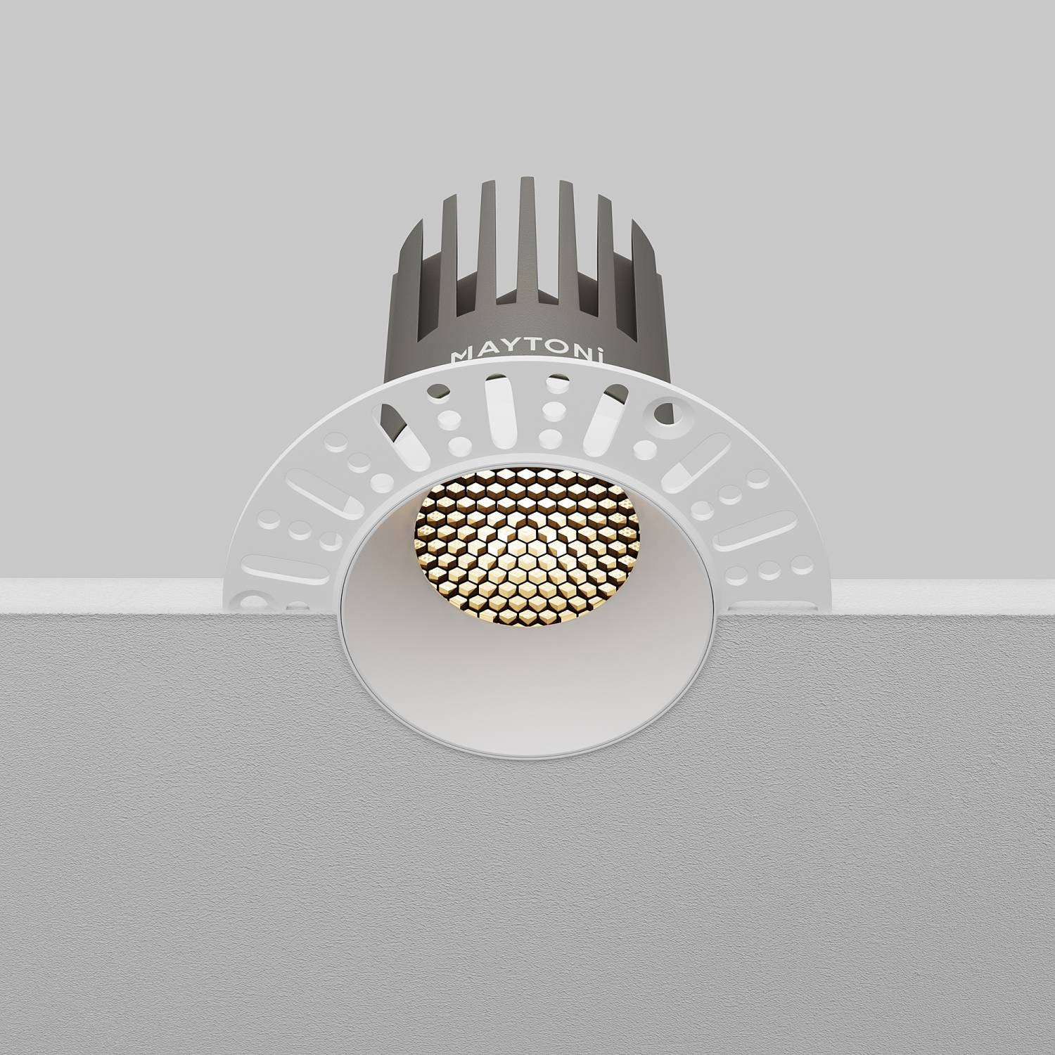 Встраиваемый светильник Maytoni Dip DL121-15W-3K-TRS-W